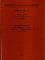 Problemi istorije Bosne i Hercegovine 1850-1875.