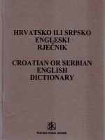 Milan Drvodelić - Hrvatsko ili srpsko engleski rječnik