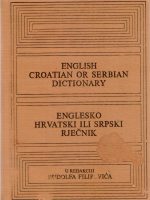 Rudolf Filipović - Englesko hrvatski ili srpski rječnik