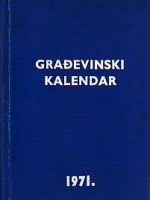 Građevinski kalendar 1971.