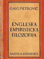 Gajo Petrović - Engleska empiristička filozofija