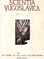 Scientica Yugoslavica 12/1986