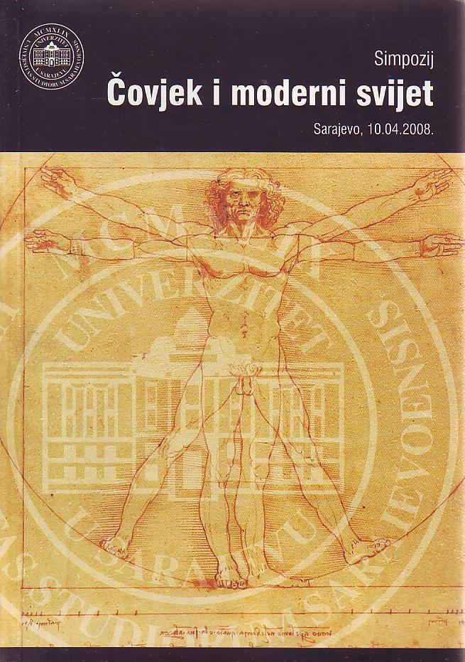 Simpozij Čovjek i moderni svijet: Sarajevo 10. 04. 2008.