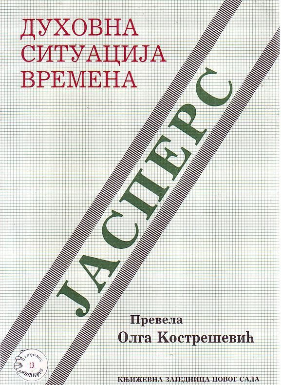 Karl Jaspers - Duhovna situacija vremena