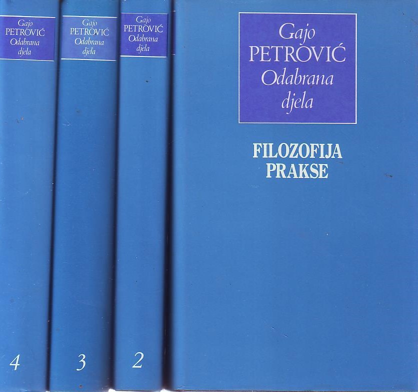 Gajo Petrović - Odabrana djela I-IV
