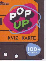 Pop Up kviz karte - Pop kultura 80-ih