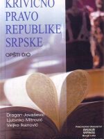Dragan Jovašević, Ljubinko Mitrović, Veljko Ikanović - Krivično pravo Republike Srpske