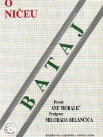Žorž Bataj - O Ničeu