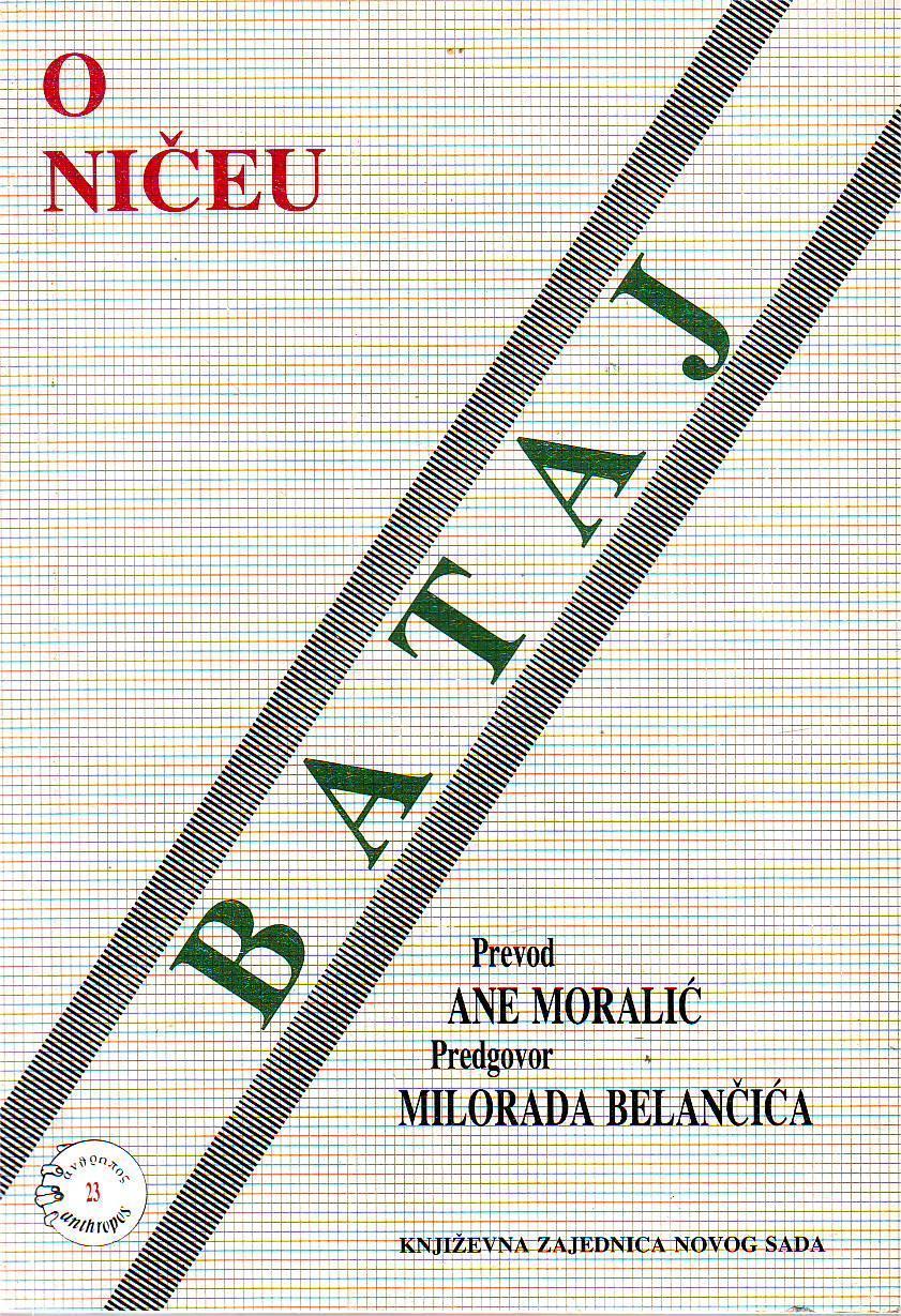 Žorž Bataj - O Ničeu