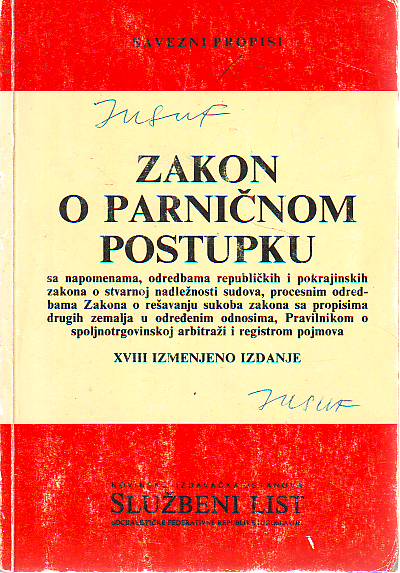 Zakon o parničnom postupku