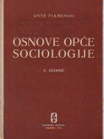 Ante Fiamengo - Osnove opće sociologije