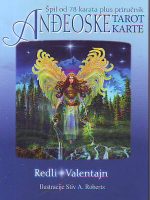 Redli Valentajn - Anđeoske Tarot karte; 78 karata + knjiga