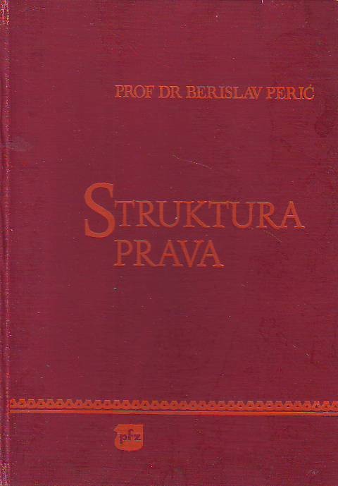 Berislav Perić - Struktura prava