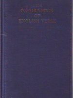 The Oxford Book of English Verse