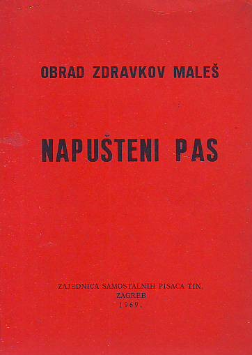 Obrad Zdravkov Maleš - Napušteni pas