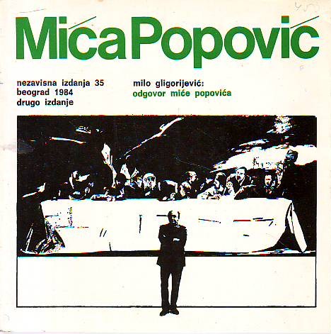 Milo Gligorijević - Odgovor Miće Popovića